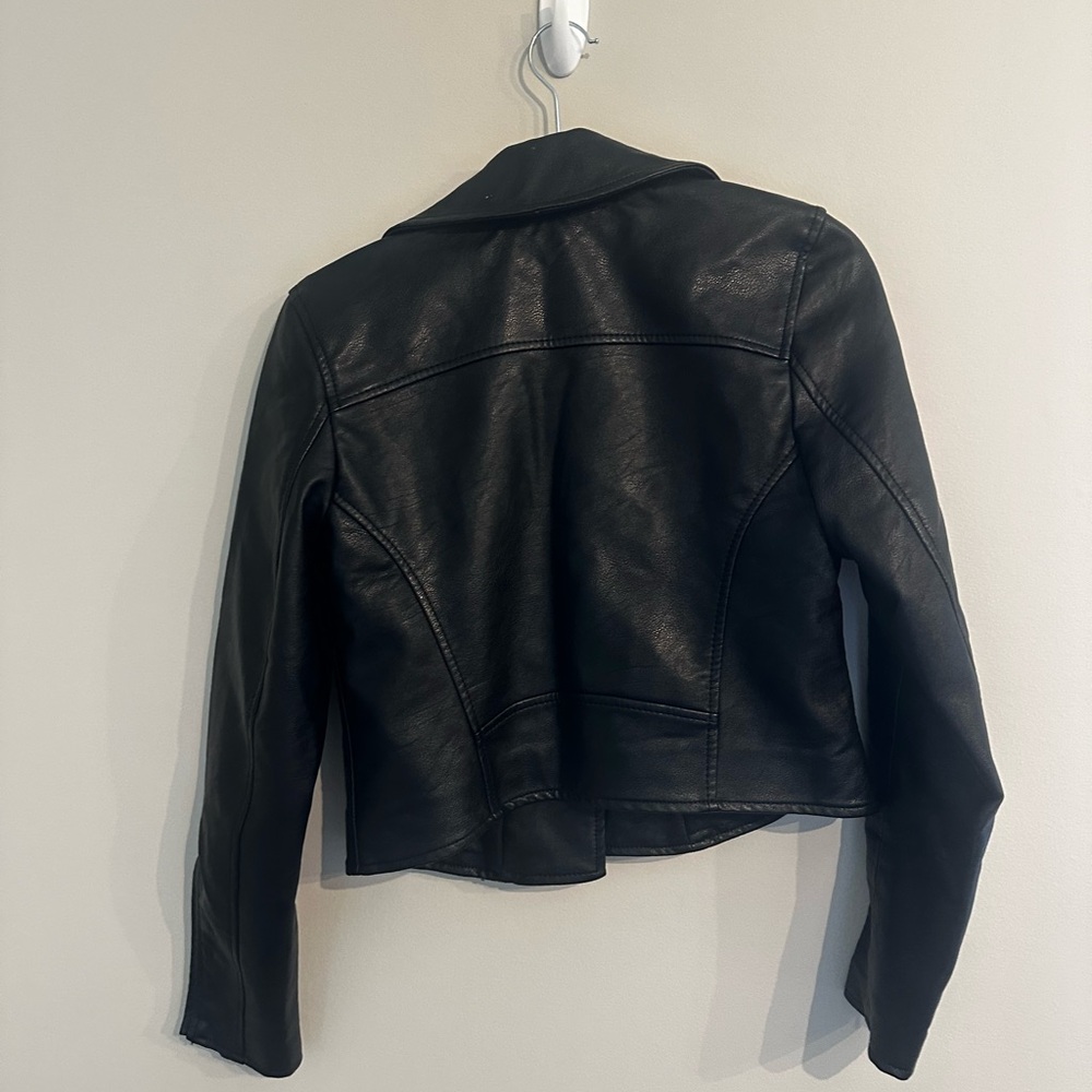 Abercrombie fake leather jacket